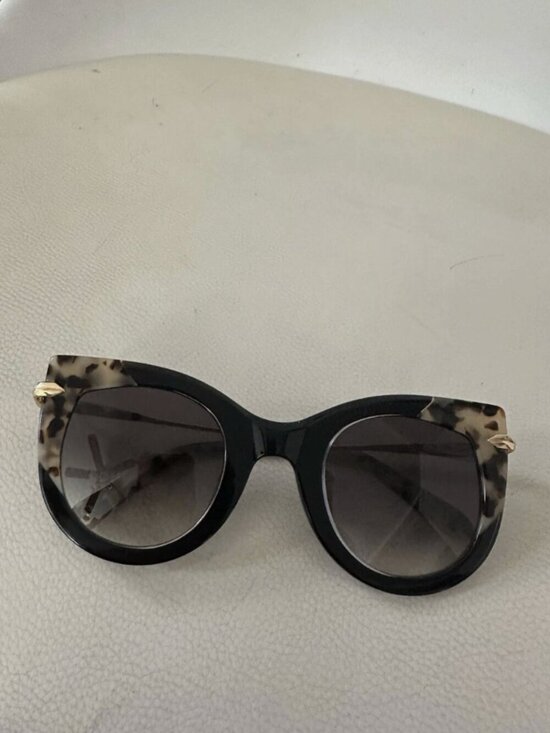 Krewe Laveau Cat Eye Sunglasses 24k